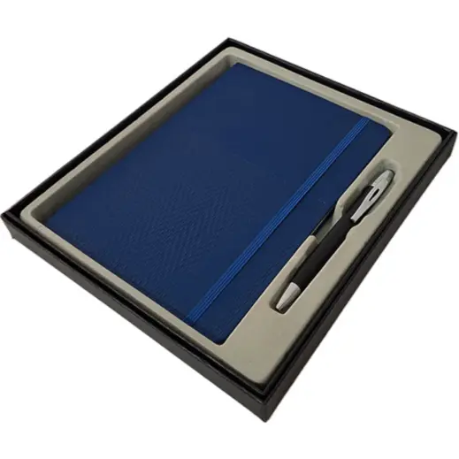 Prestige Herringbone Gift Set Blue